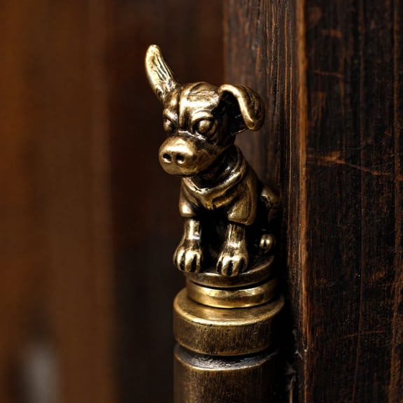 Ovzne Magnetic Door Hinge Toppers, Cute Animal Shaped Decorative Heads for Home Decoration