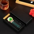 thumbnail image 1 of Ovzne Men USB Rechargeable Windproof Watch Lighter,Men's Casual Wristwatches Windproof Flameless Cigarette Cigar Lighter, Multifunctional Unique Design Wristwatches(No Compass), 1 of 8