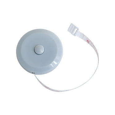 Ovzne Mini Small Tape Measure Portable Student Meter Ruler Soft Ruler Tape Measure Three Circumferences Legs Waist Chest Retractable Soft Sewing Tape Measures Double Sided Scale Ruler Blue