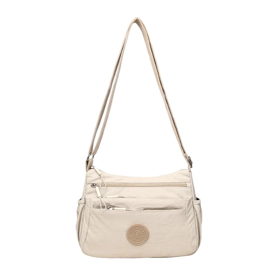 Ovzne Multi-Compartment Lightweight Crossbody Bag, Casual One-Shoulder Purse With Multiple Pockets, Spacious Travel Sling Bag For Work And Outdoor