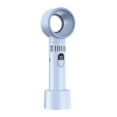 thumbnail image 1 of Ovzne Multifunctional Bladeless Handheld Fan – Ultra-Quiet,Usb Rechargeable With Digital Display, 1 of 6