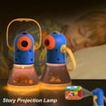 thumbnail image 1 of Ovzne Multifunctional Story Projector Night Light - Educational Gift With Storybook, Flashlight For Kids 3-12, 1 of 7
