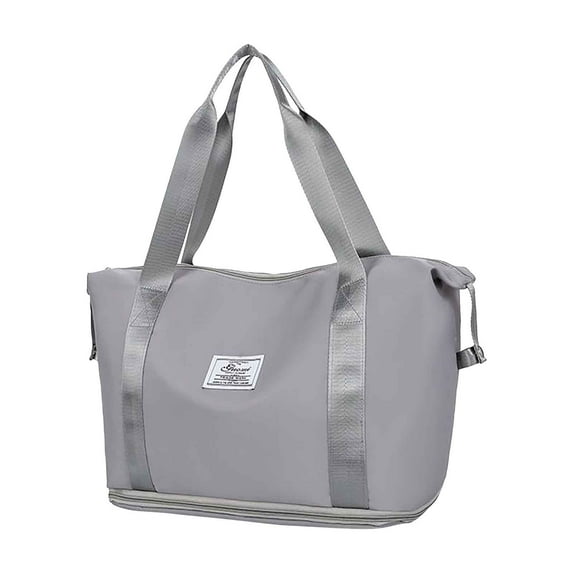 Ovzne New Shoulder Crossbody Bag, Large Capacity Nylon Cloth Travel Bag with Multiple Compartments, Wet and Dry Separation, Foldable Design for Space-Saving