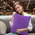 thumbnail image 1 of Ovzne New Velvet Embossed Pillow Double-Sided Different Pattern Cushion Cushion Cover, 1 of 6