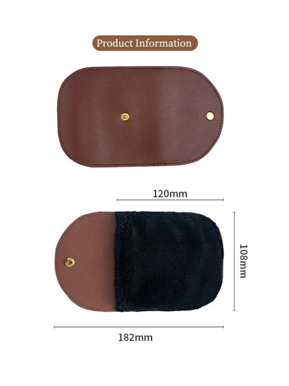 PVC Faux Wool Shoeshine & Polishing Gloves