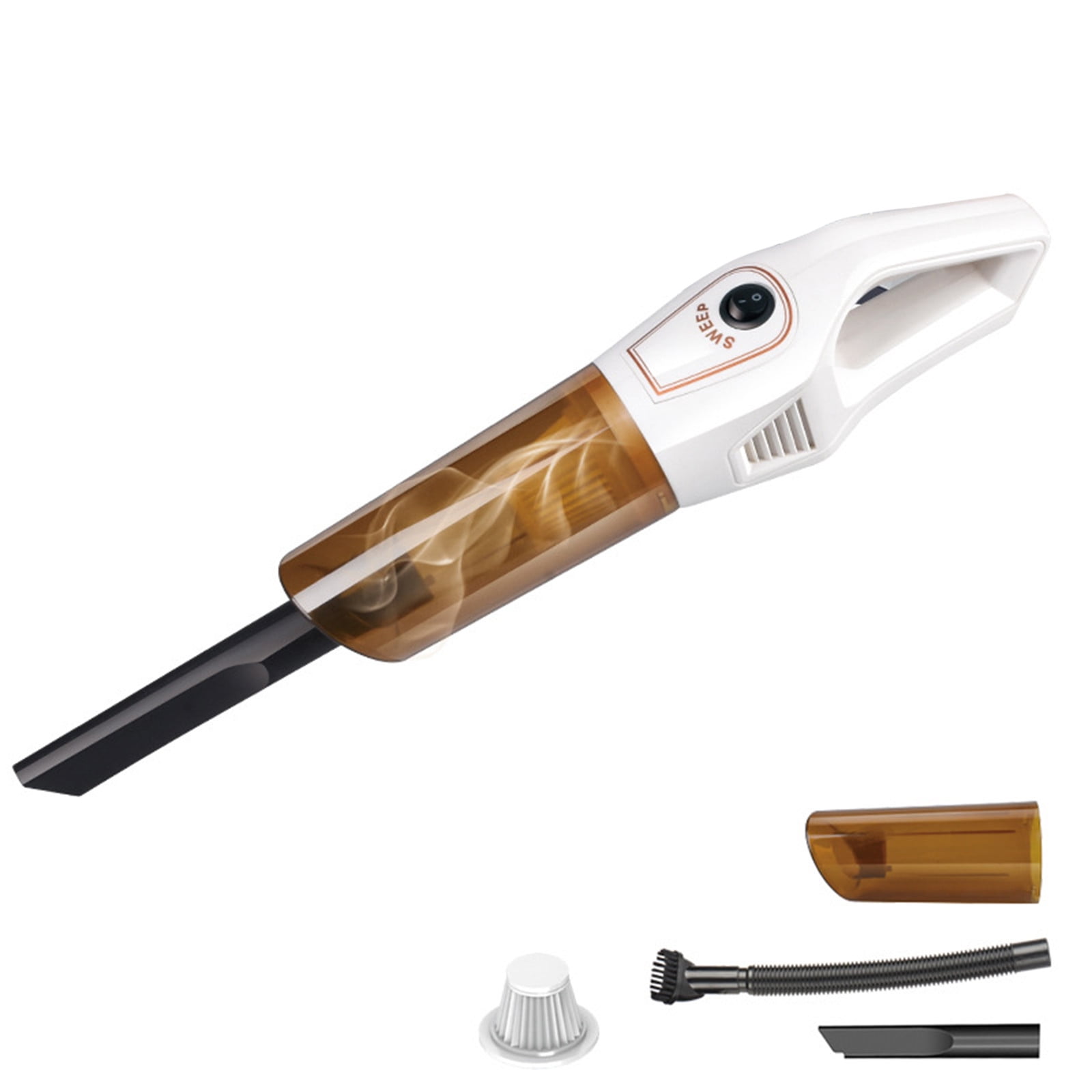 Ovzne Portable Wireless Car Vacuum – 9000Pa Wet Dry Handheld Cleaner For Home Auto