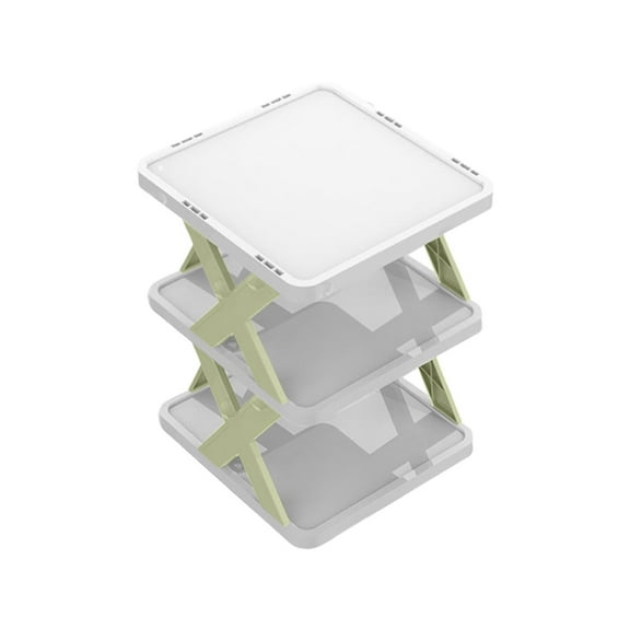 Ovzne Scandinavian-Style Diy Storage Shelf – Modular,Multifunctional Organizer In Vibrant Blue