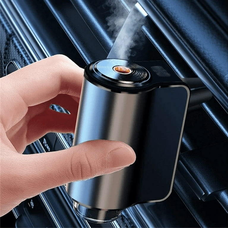 Ovzne Smart Car Air Fresheners, Ultrasonic Atomizer, Car Smart Aromatherapy  Spray With 7.5ml Aromatic Essential Oil black 