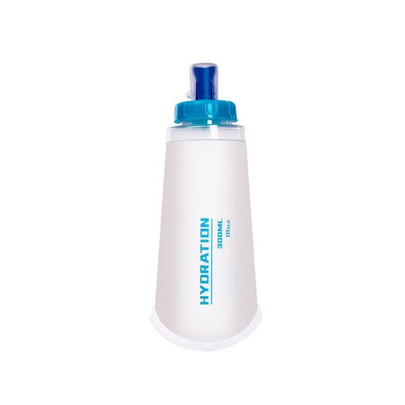 Ovzne Soft Squeeze Sports Water Bottle with Bite Valve, Leakproof Flexible Hydration Bottle for Running Hiking