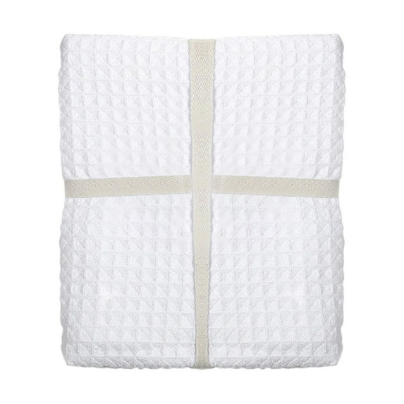 Ovzne Super Absorbent Breathable Waffle Bath Towel, Waffle Bath Towel Lightweight Quick Drying Bathroom Waffle Towel