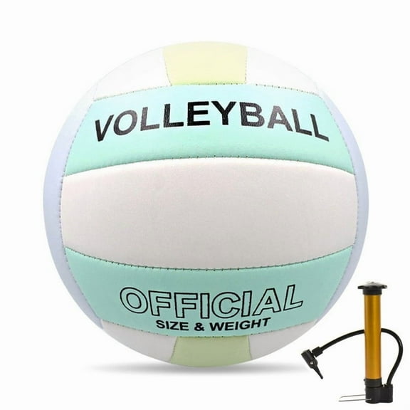 Ovzne Super Soft Volleyball - Official Size 5 Waterproof Anti-Explosion Pvc Volleyball For Indoor