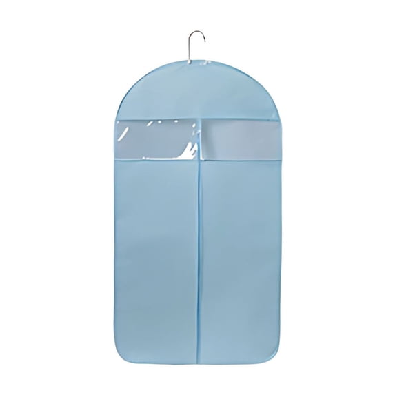 Ovzne Transparent Garment Bag – Clear Wardrobe Cover For Coats,Suits Dresses