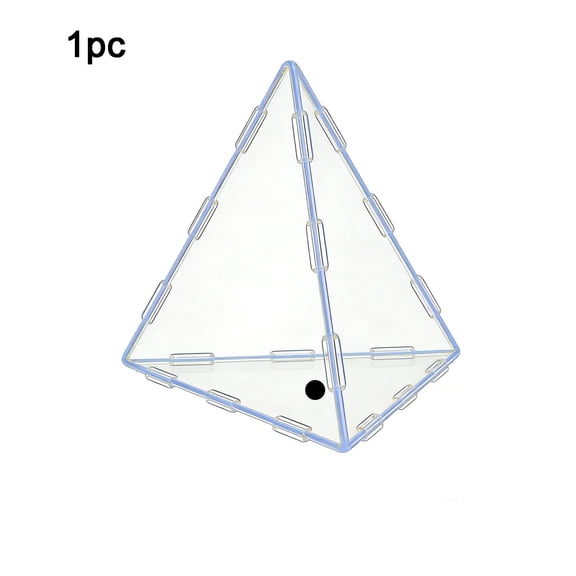 Ovzne Triangular Tomato Fruit Shaping Mold Transparent Plastic Growth Forming Tool for Garden