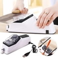 thumbnail image 1 of Ovzne Usb Knife Sharpener – Double-Sided Electric Sharpener With Scissor Slot 3 Replacement, 1 of 7