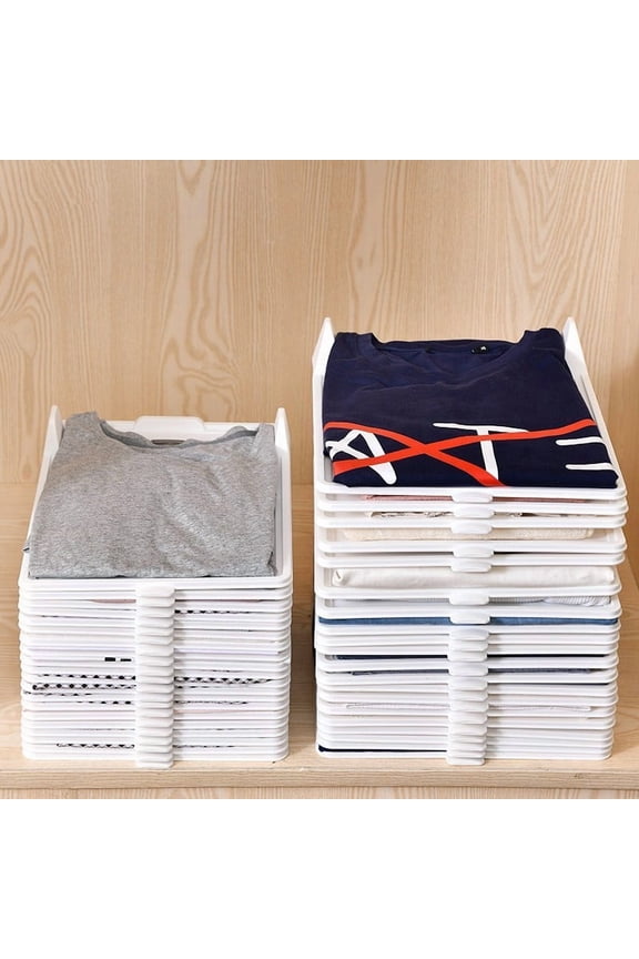 Wardrobe Folding Board – Multi-Layer Clothes Organizer for T-Shirts Sweaters Shirts Storage