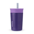 thumbnail image 1 of Owala 12oz Kids Stainless Steel Straw Tumbler - Peacock Palace, 1 of 3