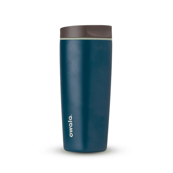 Owala SmoothSip Stainless Steel Coffee Tumbler, 20oz, Moonlit Shadow
