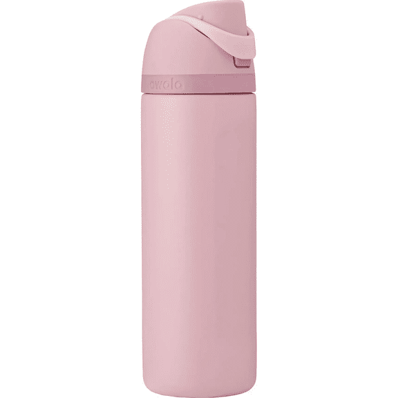 Owala 24 oz. FreeSip Stainless Steel Water Bottle - Rose Quartz