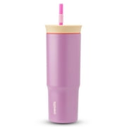 Owala 24-oz Stainless Steel Insulated Straw Tumbler - Smell the Roses