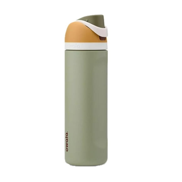 Owala FreeSip Stainless Steel Water Bottle, 24oz, Shelled Pistachio