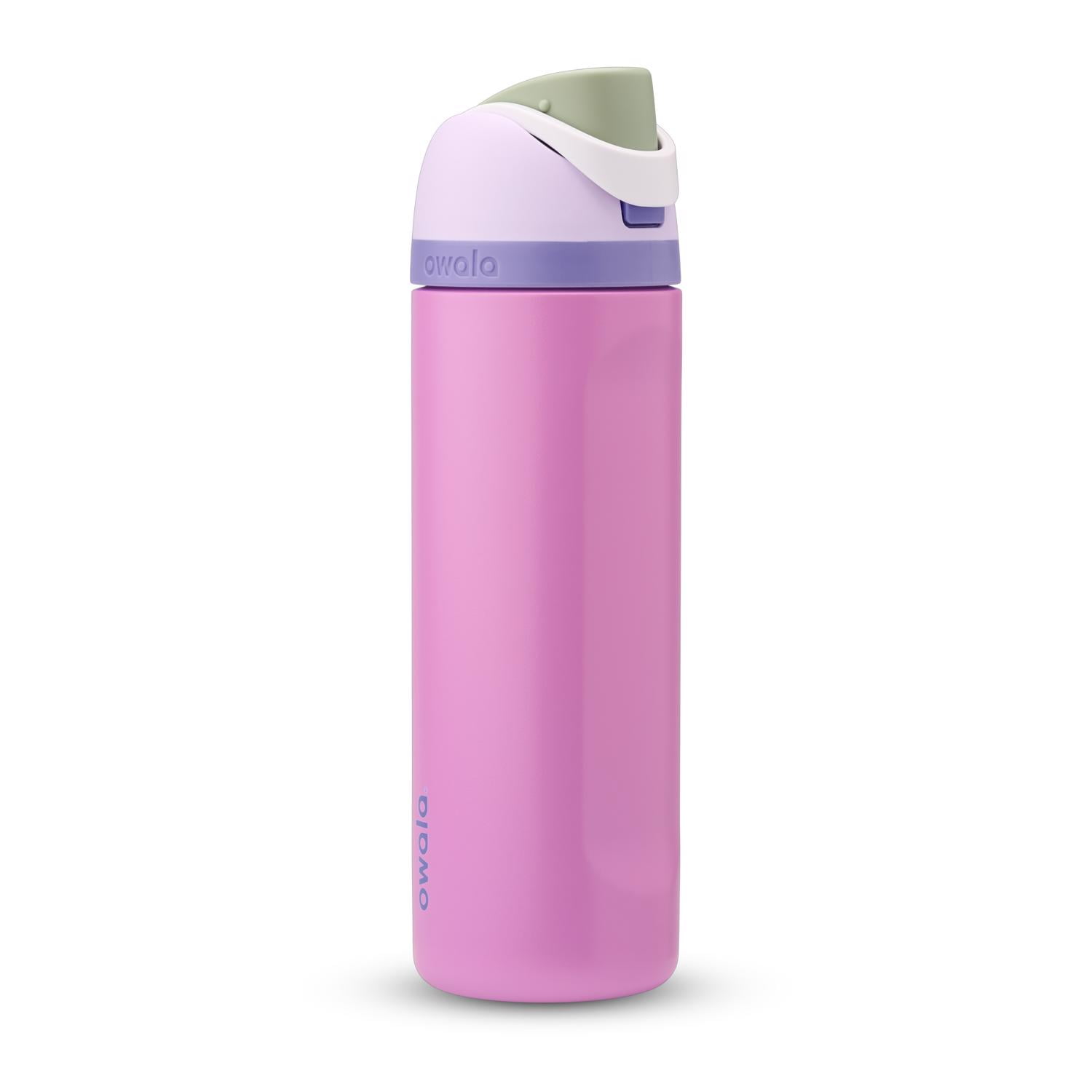 Owala FreeSip 24 fl. oz. Tan BPA Free Muddy Buddy Water
