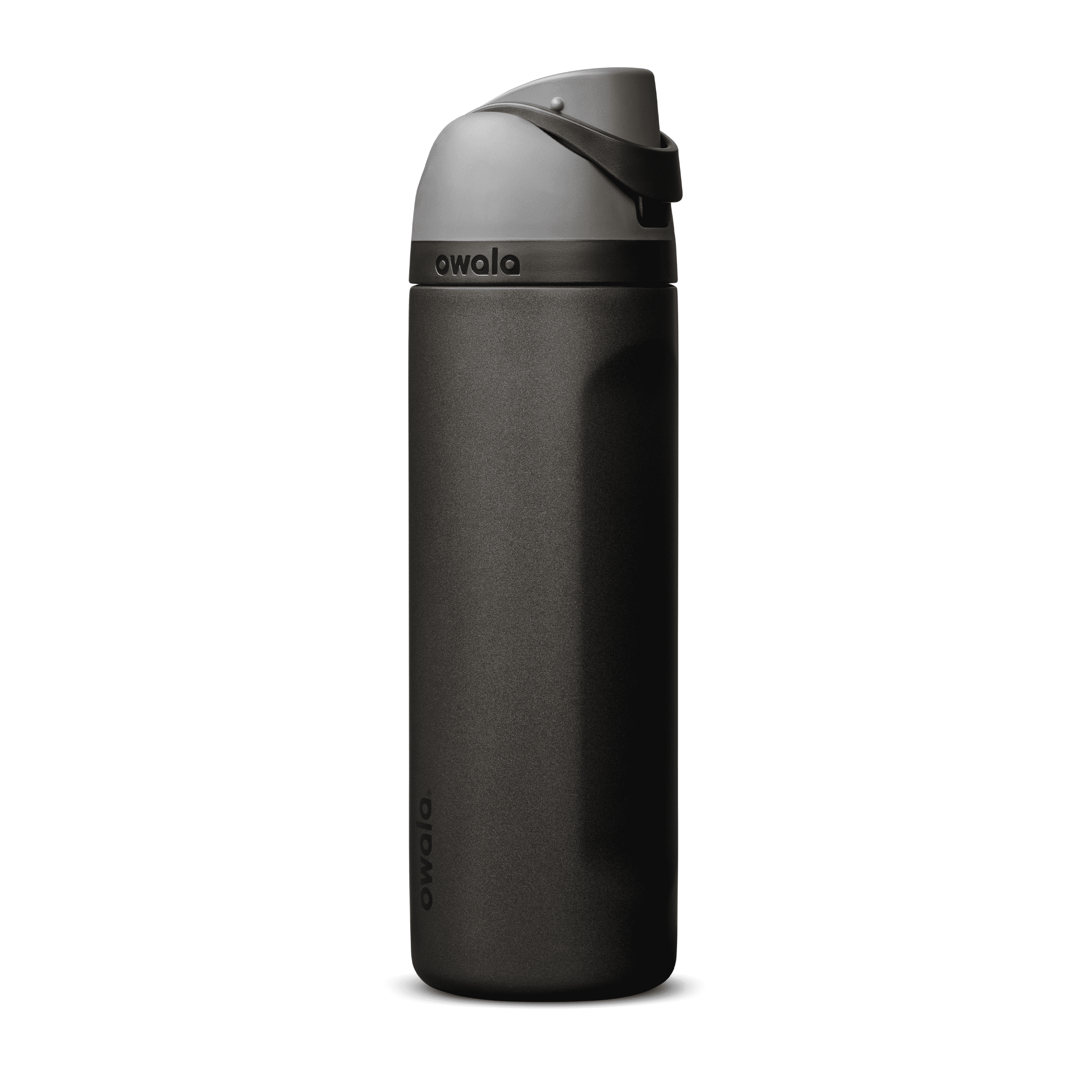 Owala FreeSip Stainless Steel Water Bottle, 24oz, Gray Whale