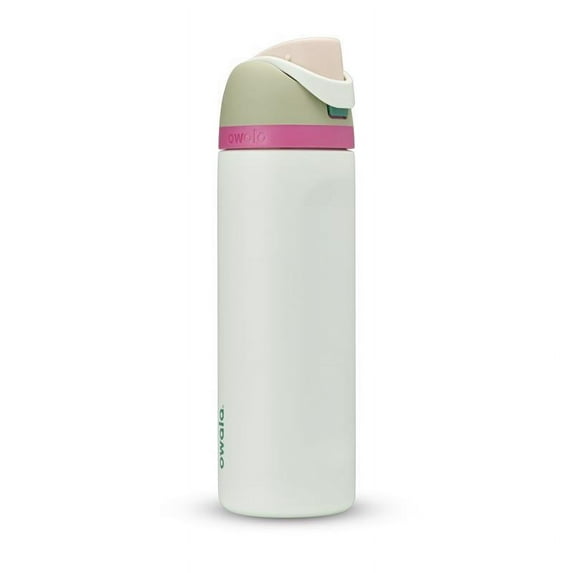 Owala FreeSip Stainless Steel Water Bottle, 24oz, Mint