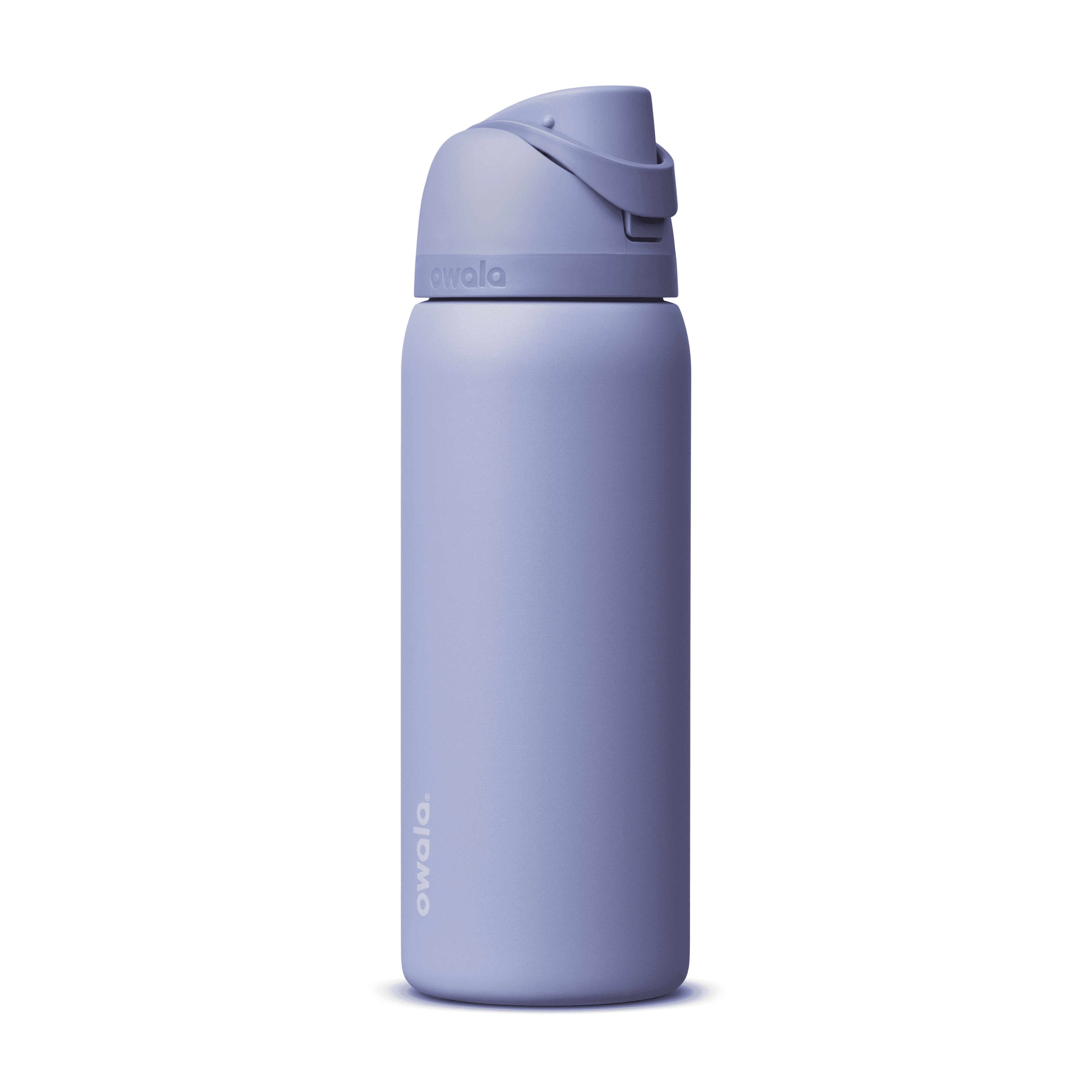 Fidus Waterfles Owala FreeSip Waterfles 710 Ml - Geïsoleerd RVS, Met Rietje & Lekdicht - BPA-vrij, In Dreamy Field Kleur Drinkfles Met Rietje En Tuit