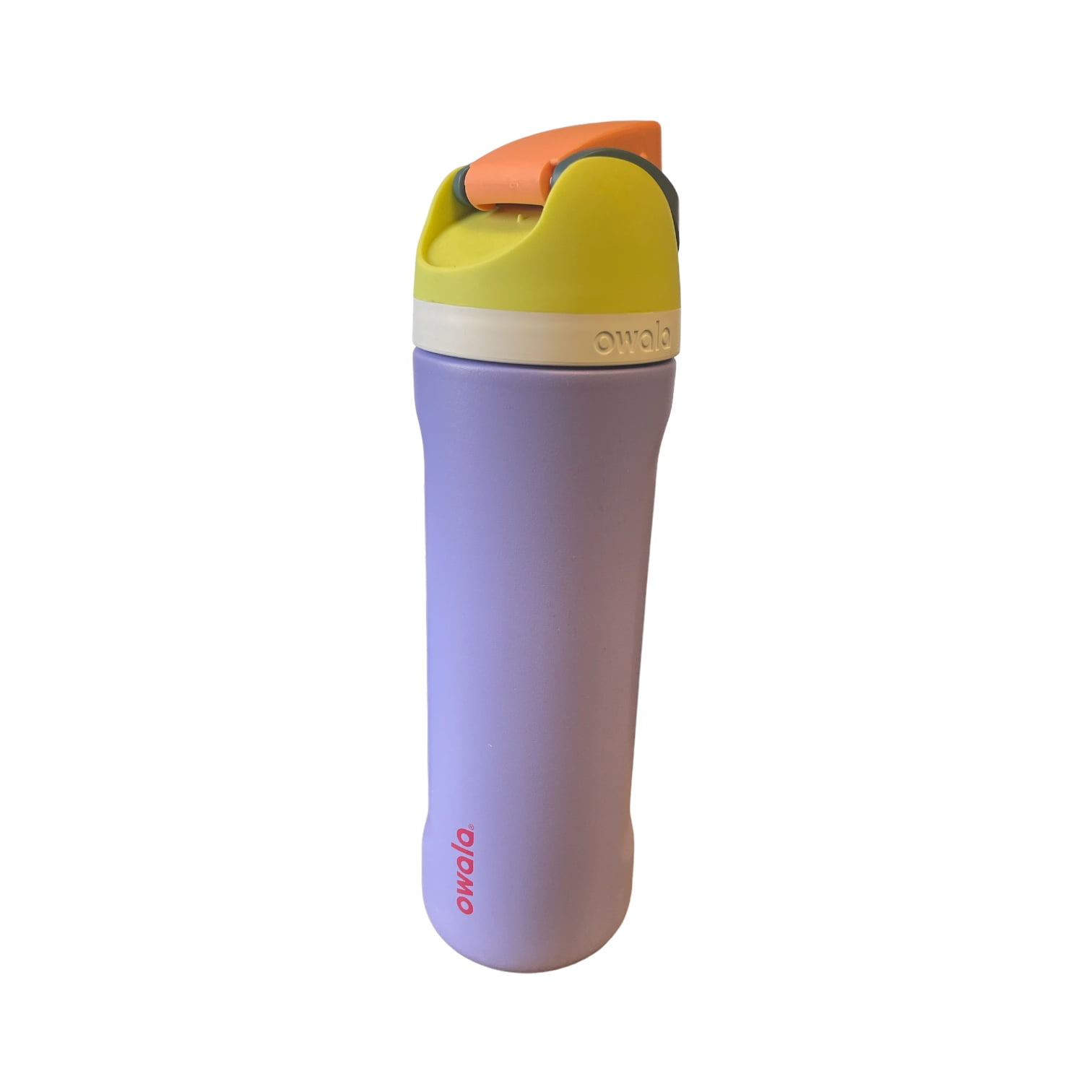 owala 水筒 16oz イエロー・ピンク・パープル Owala FreeSip 24-Ounce, Reusable Metal Water Bottle, Built