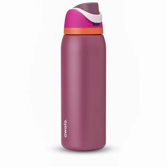 Owala FreeSip Stainless Steel Water Bottle, 40oz, Crown Jewel