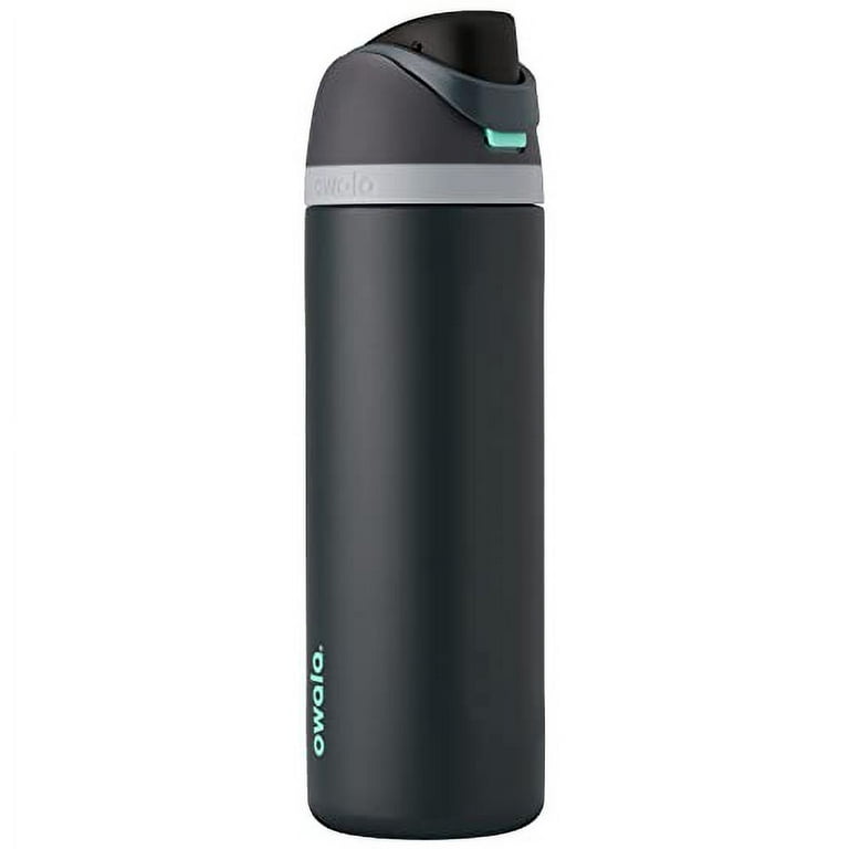 Owala FreeSip® Water Bottle (Stainless Steel) Black – Nitecore