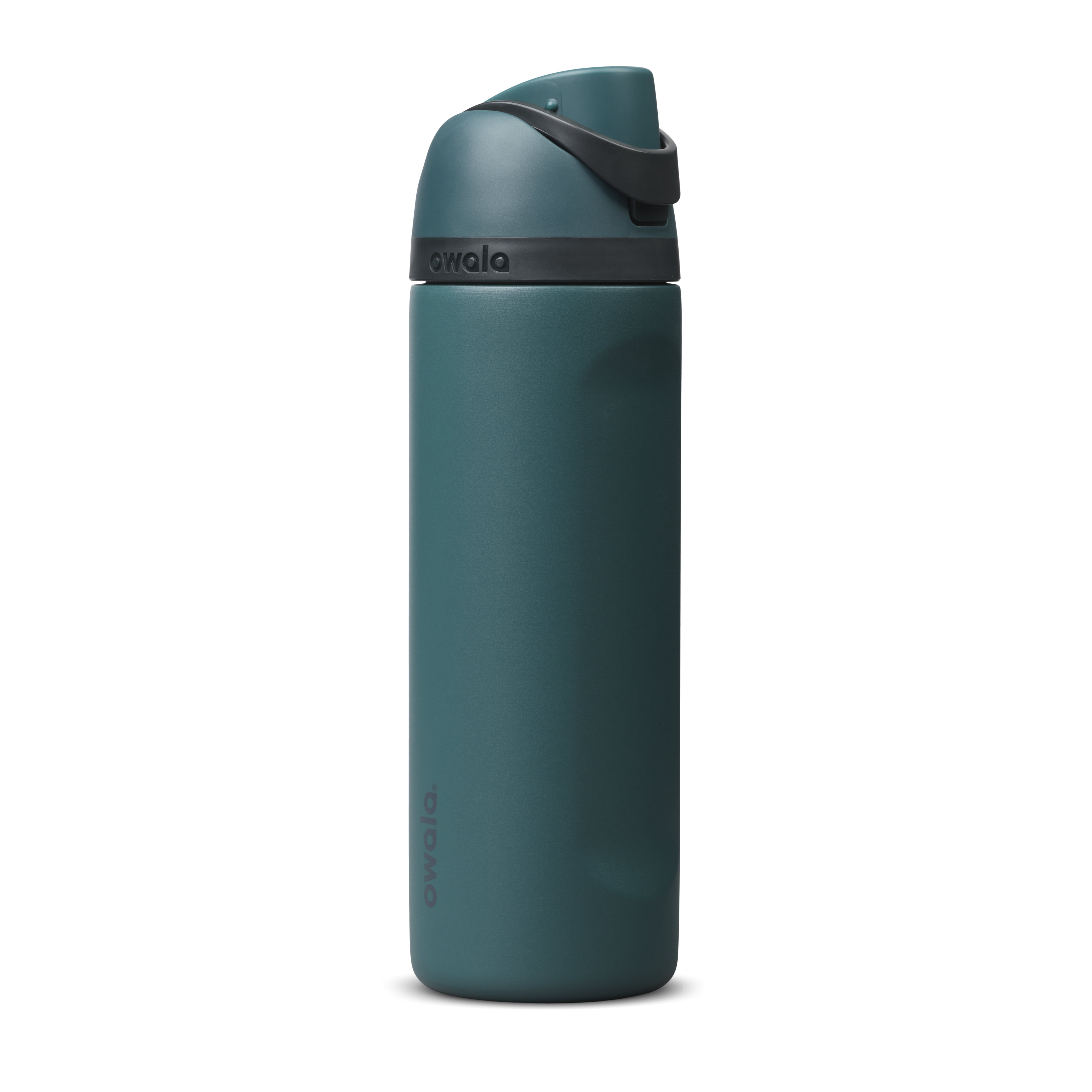 Owala FreeSip 24oz Stainless Steel Water Bottle, Very Very Black