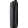 thumbnail image 1 of Owala FreeSip Stainless Steel Water Bottle 19oz Black with Flip-Top Lid & Carry Loop, 1 of 10