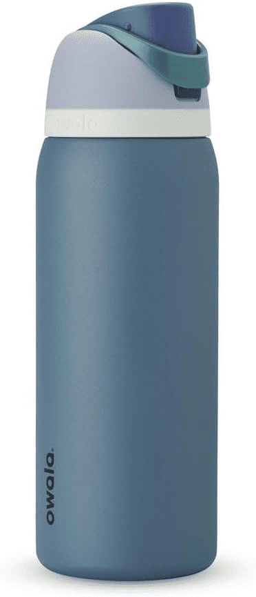 Owala FreeSip Stainless Steel Water Bottle, 32oz, Denim