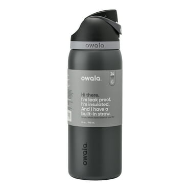 Owala FreeSip Stainless Steel Water Bottle, 32oz Gray