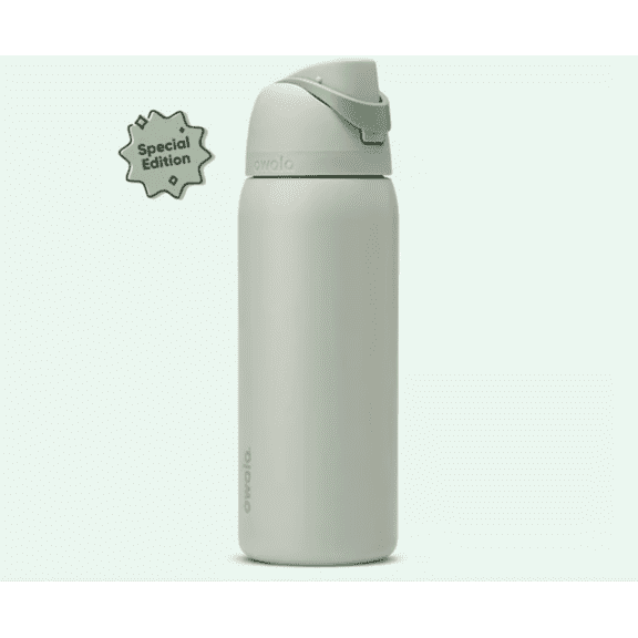 Owala FreeSip Stainless Steel Water Bottle, 32oz,Summer Paradise