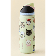 Owala FreeSip Stainless Steel Water Bottle, 32oz cat