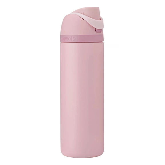 Owala FreeSip Stainless Steel Water Bottles 24oz Rose Quartz