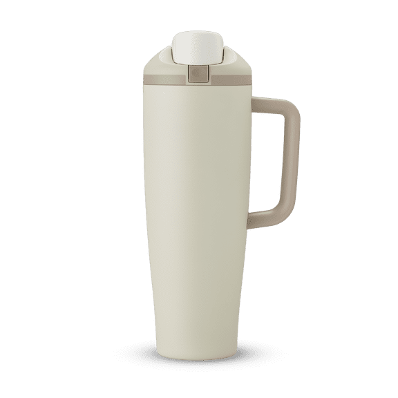 Owala FreeSip Tumbler Stainless Steel 40oz. Lightly Toasted