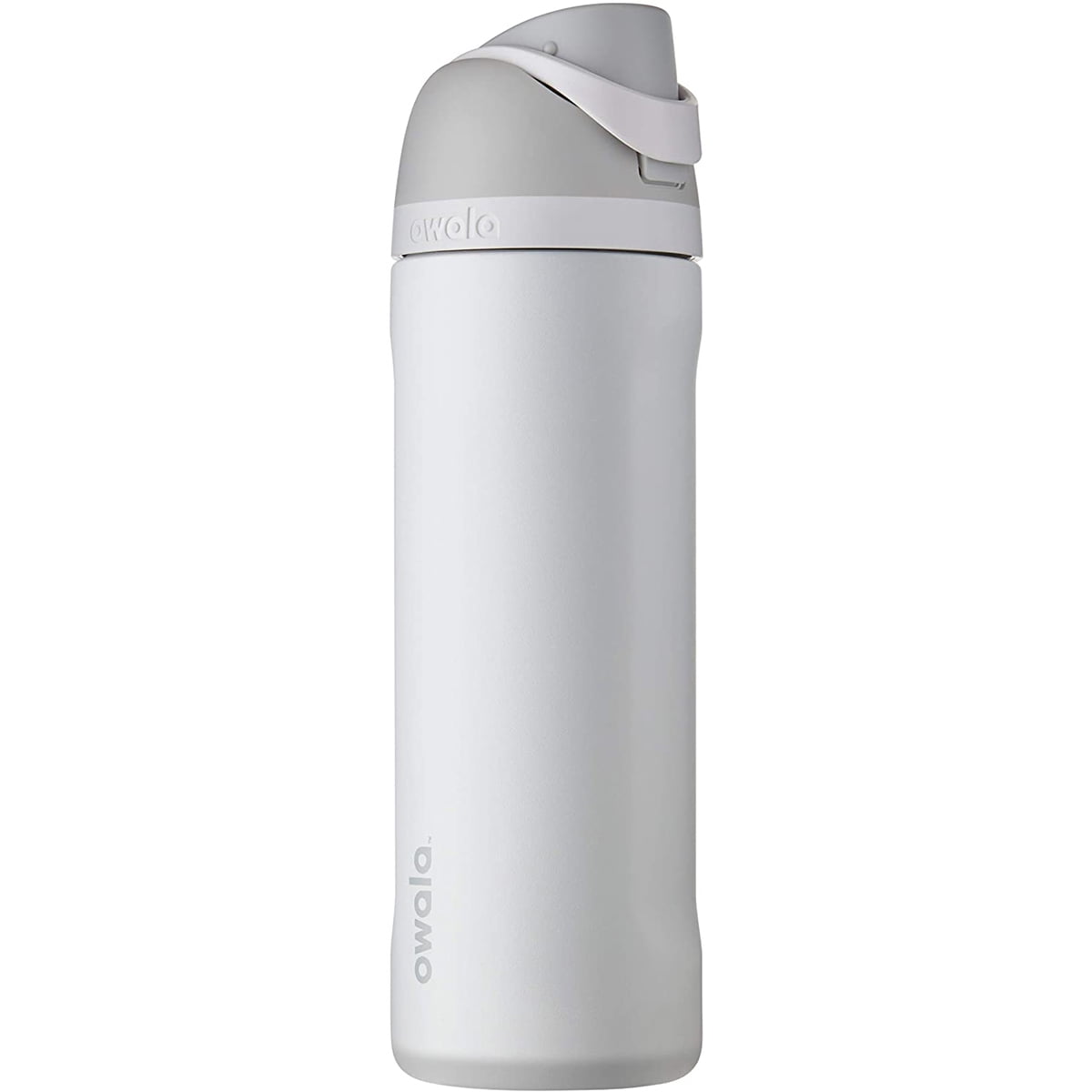 Owala FreeSip Water Bottle Stainless Steel, 24 Oz., Shy Marshmallow White  or Gray