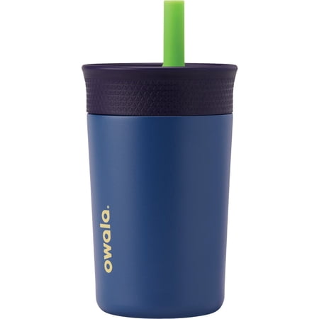Owala 12oz Kids Stainless Steel Straw Tumbler - Home Base