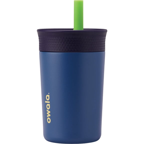 Owala 12oz Kids Stainless Steel Straw Tumbler - Home Base