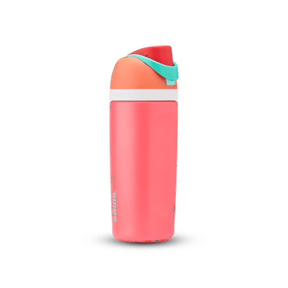 Owala Kids Stainless Steel Water Bottle, 16oz, Fireball