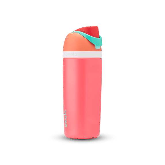Owala Kids Stainless Steel Water Bottle, 16oz, Fireball