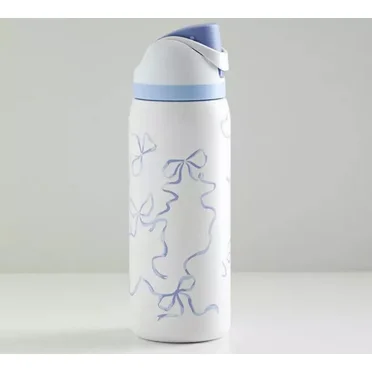 Owala Urban Outfitters Exclusive Tied and Ture FreeSip Blue Bow Bottle 32oz