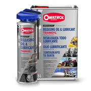Owatrol Transyl Penetrating Oil Spray 13,5 Oz 400 ml   Multi-Use Car & Moto Penetrant Spray, Degreaser & Rust Remover for Bolt, Hinge, Lock, Metal & Bike Chain Lubricant