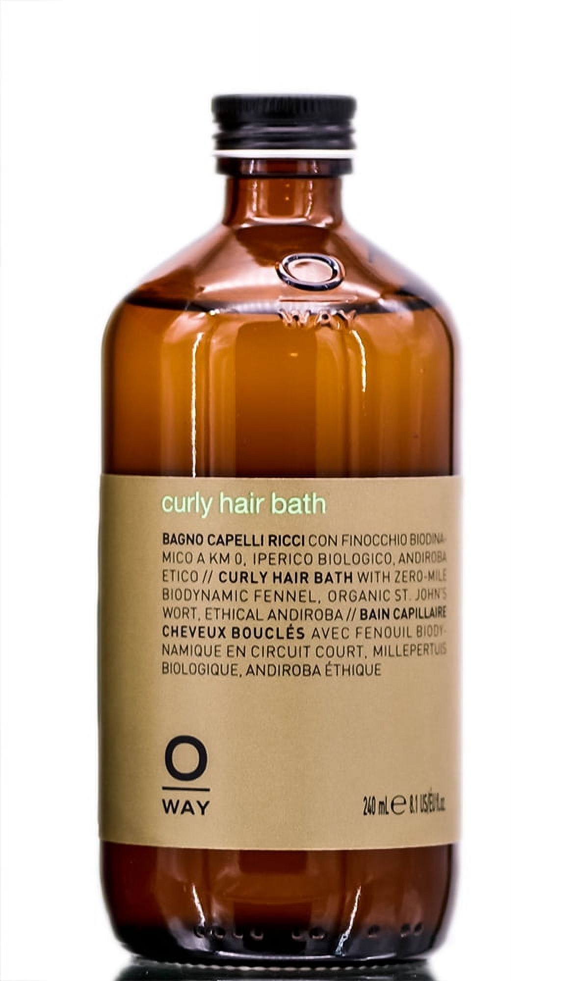 Oway Curly Hair Bath (Shampoo) 8oz