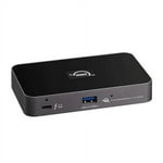 OWC Thunderbolt Hub Docking Station, Grey/Black, Thunderbolt 4, USB-A