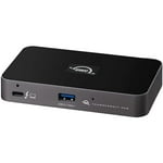 OWC Thunderbolt Hub Docking Station, Grey/Black, Thunderbolt 4, USB-A