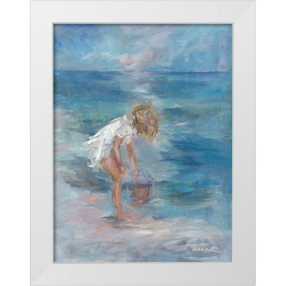 Owen-Cullimore, Tracey 12x14 White Modern Wood Framed Museum Art Print Titled - Sea Treasures